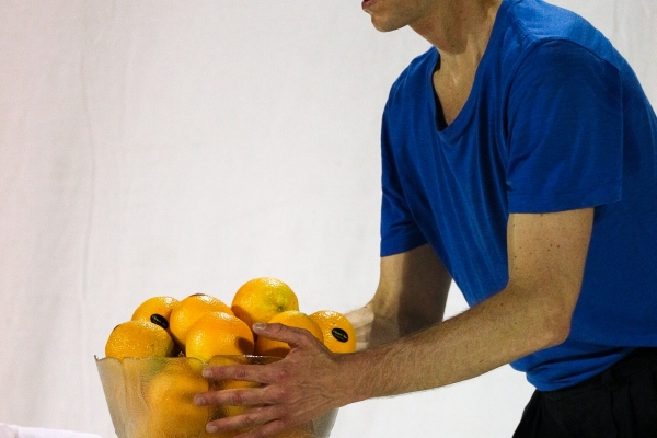 Questo lavoro sull'arancia